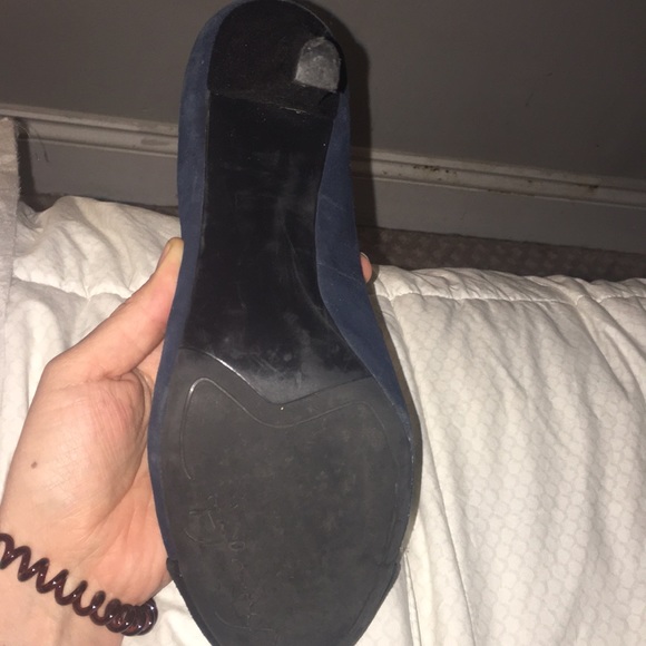 Franco Sarto 2 tone suede pumps - Picture 2 of 3